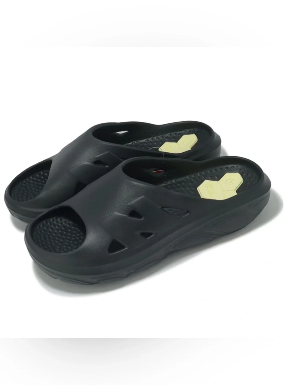 New Balance NIB Fresh Foam RCVRY Super Comfy Black Neutral Women's Slide Sandals